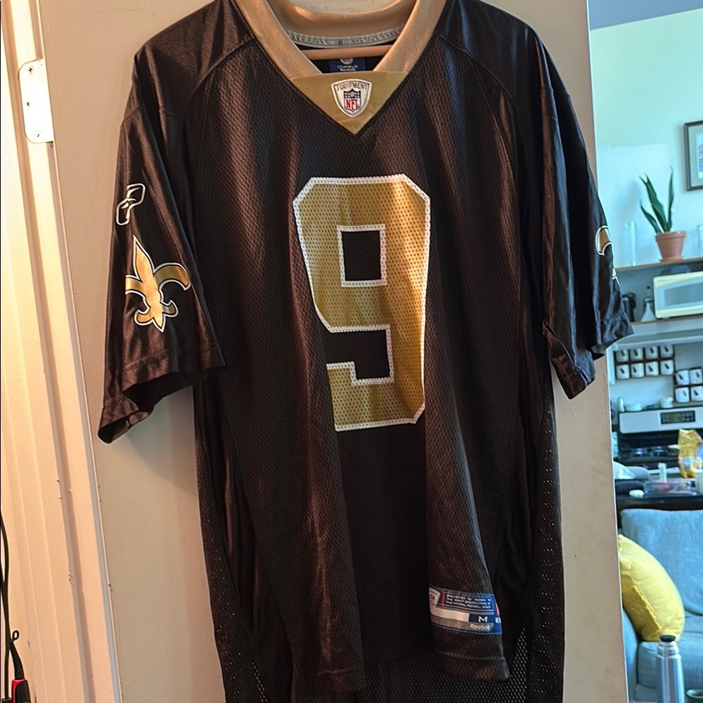 Saints Brees #9 Football Jersey